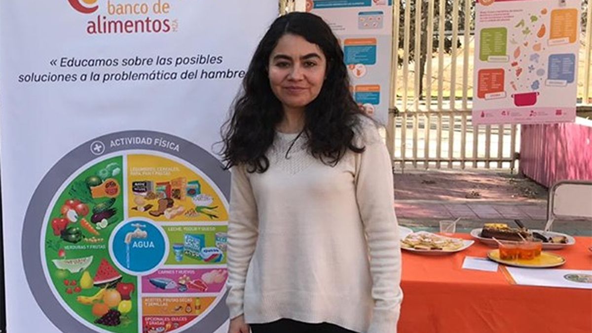 Lorena Troncoso, de la Fundación Banco de Alimentos de Mendoza. Lorena Troncoso, de la Fundación Banco de Alimentos de Mendoza.