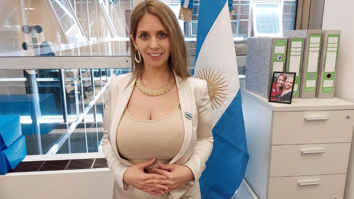 La diputada María Celeste Ponce. La diputada María Celeste Ponce.