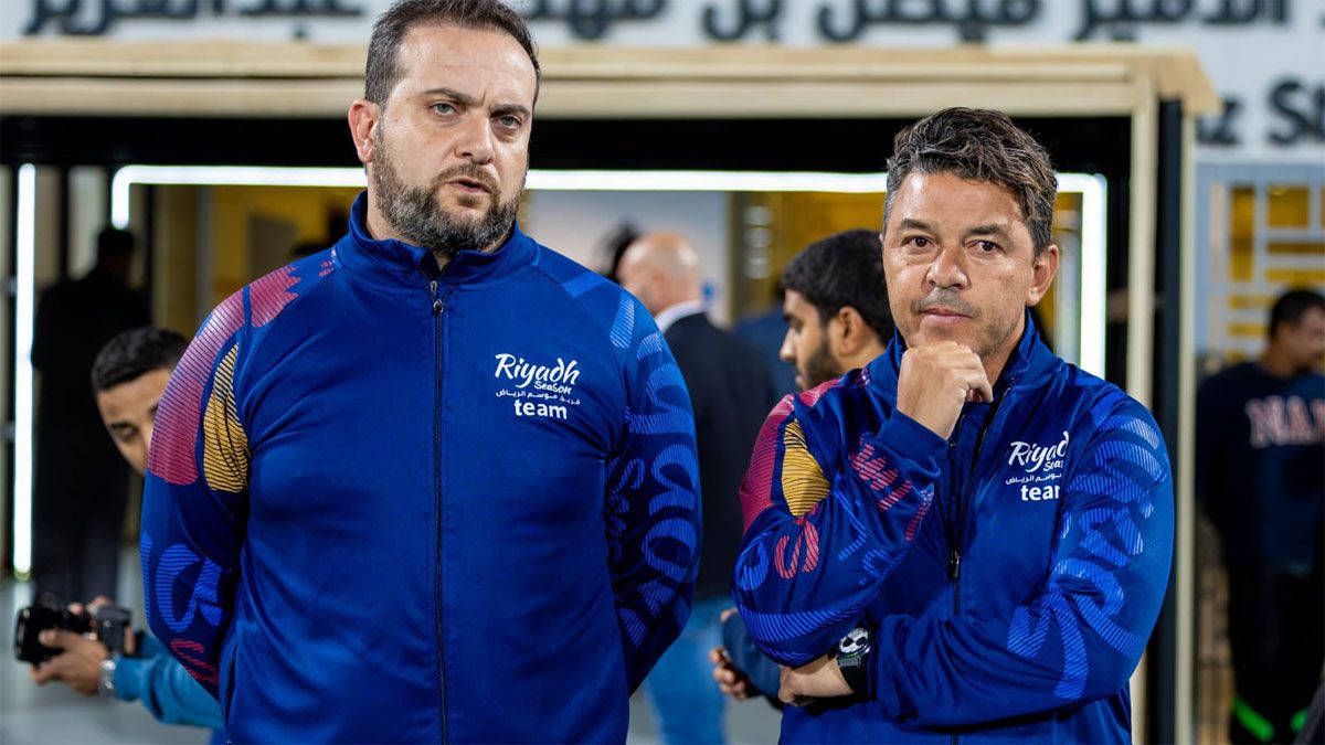 Marcelo Gallardo dirigirá a un combinado en el que jugará Cristiano Ronaldo y que enfrentará al PSG de Messi.