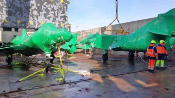 La Armada Argentina incorporó 5 aviones de guerra franceses