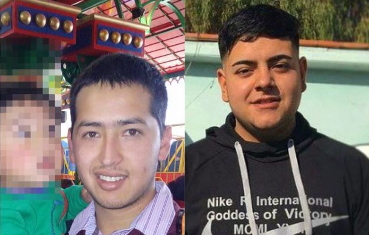 Leonardo Alarcón Y Santiago Velázquez, las víctimas fatales del accidente en el Acceso Sur a manos de un conductor borracho.