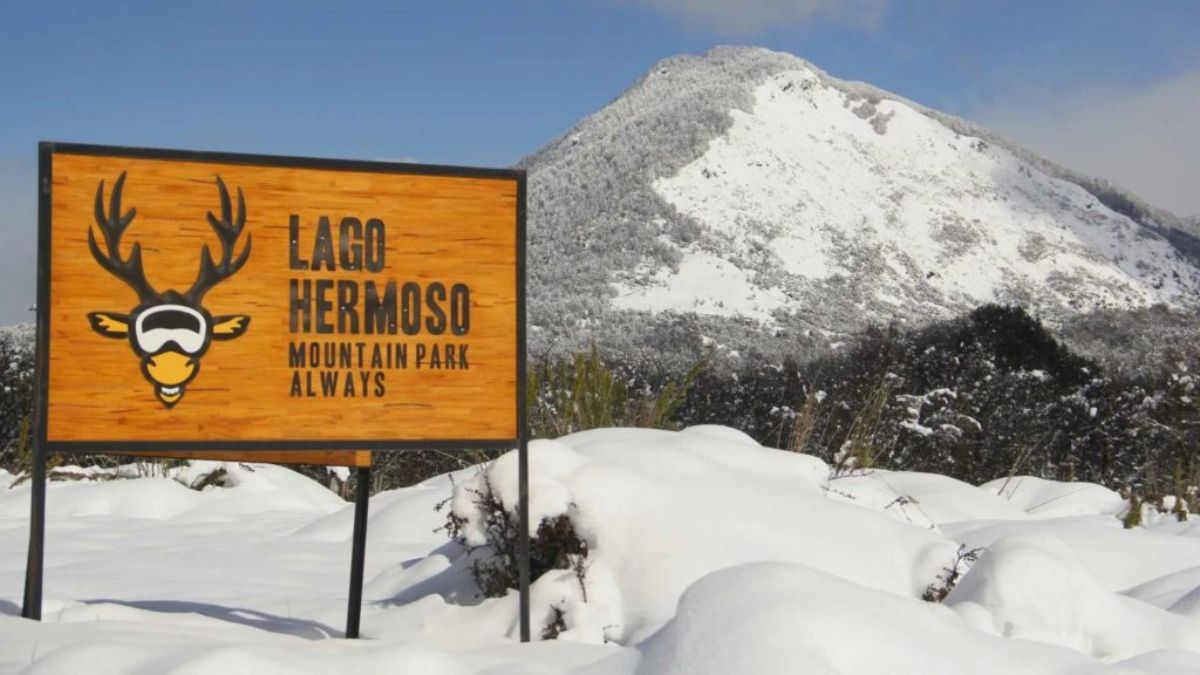 Continúa la temporada de esquí en Lago Hermoso.