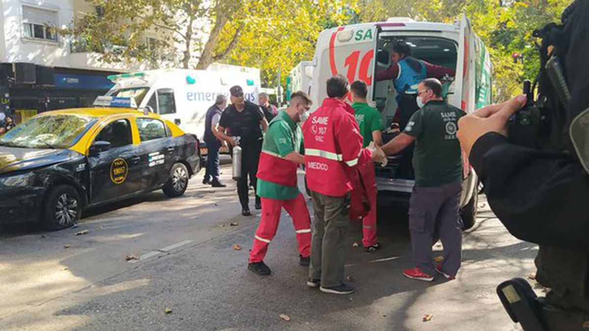 Murió una de las turistas francesas atropelladas por un taxi en Palermo