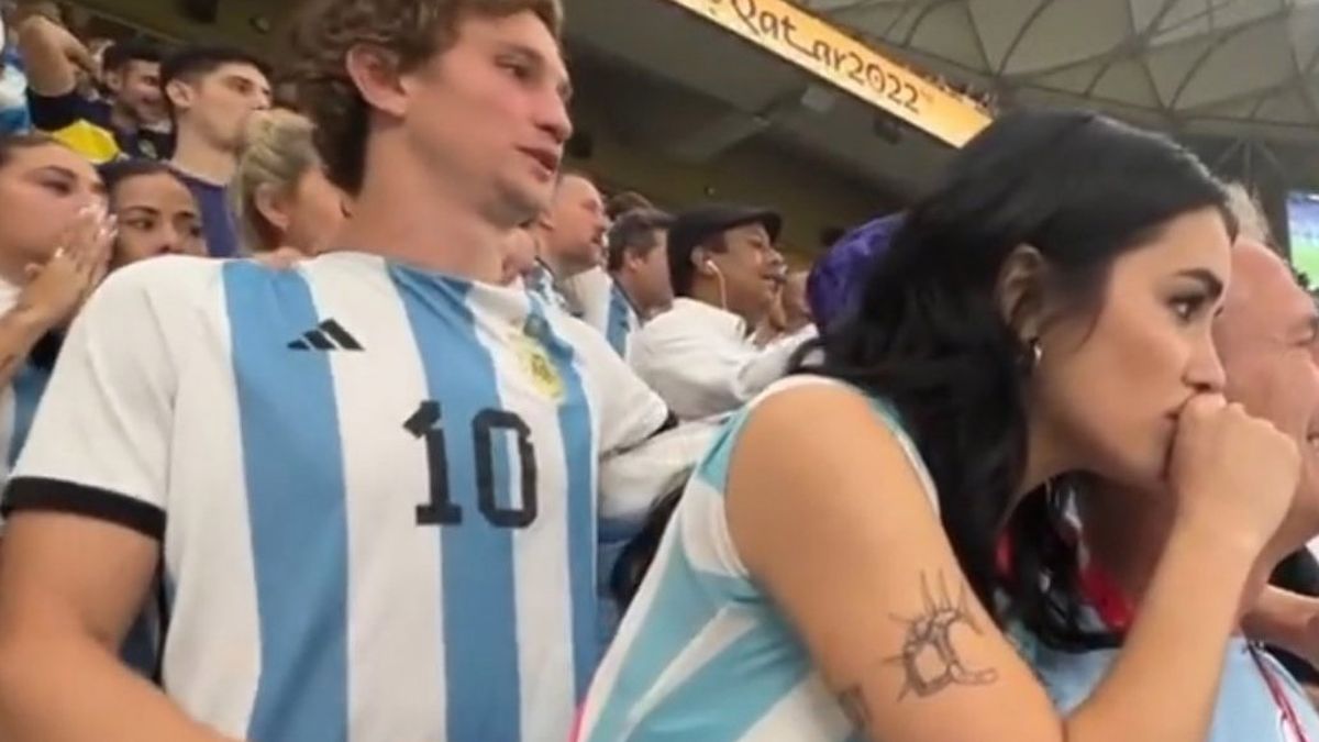 Video: acosaron sexualmente a Lali Espósito en la final del Mundial Qatar  2022