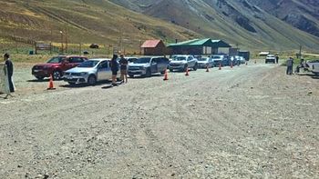 En un mes se hicieron 250 multas entre Uspallata y el límite con Chile, la mayoría por pasar en doble línea