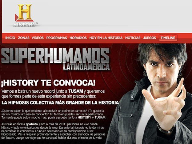 Tusam intentará romper un récord de hipnosis en vivo y a través de la web