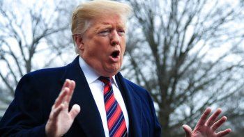Trump reconoció al líder opositor como presidente interino de Venezuela