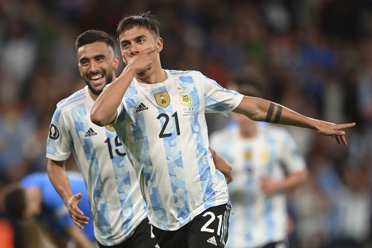 Dybala fue el autor del tercer gol en la Finalíssima