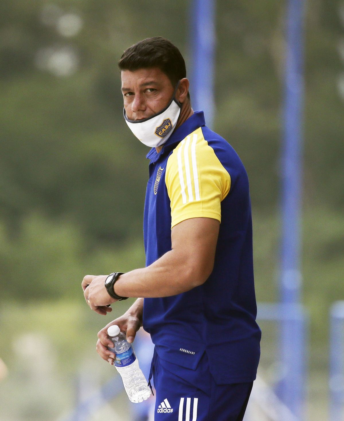 Sebastián Battaglia asumió en Boca tras la salida de Miguel Russo.