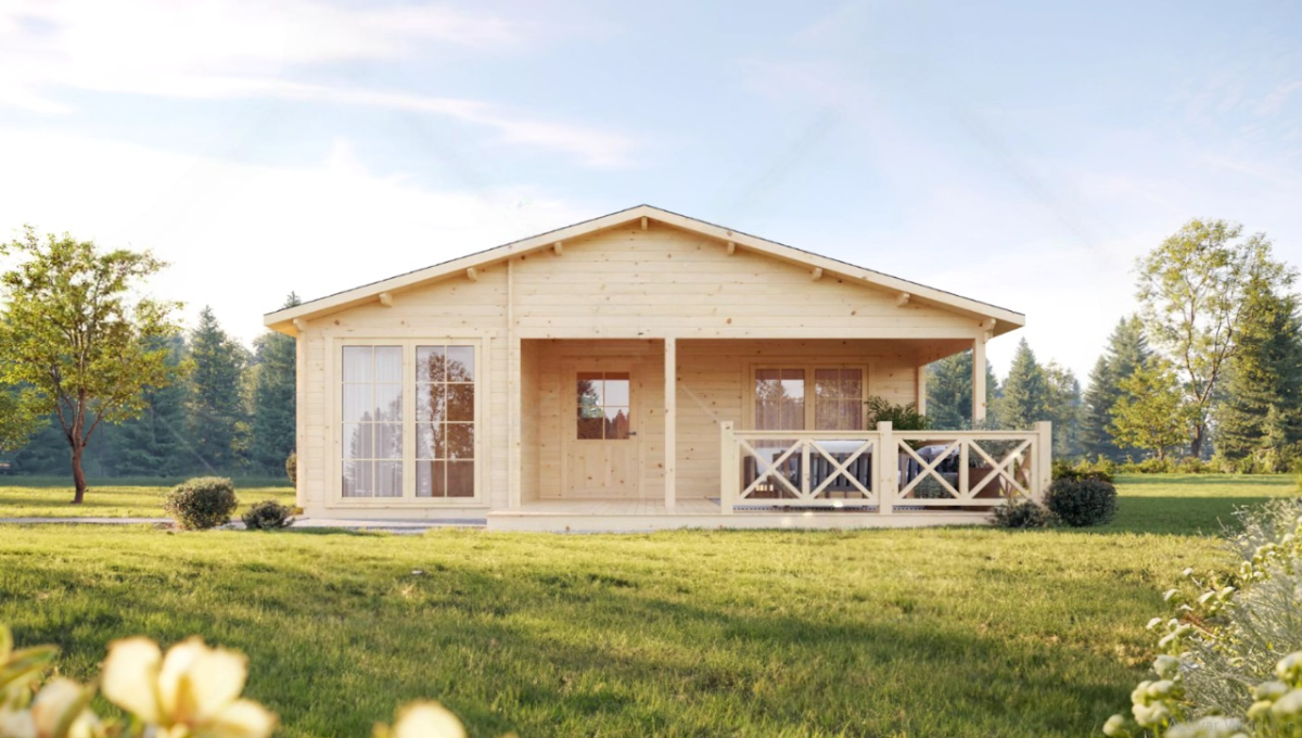 Terraza y 72 metros cuadrados: así es la casa prefabricada que se vende por menos de 16.000 euros