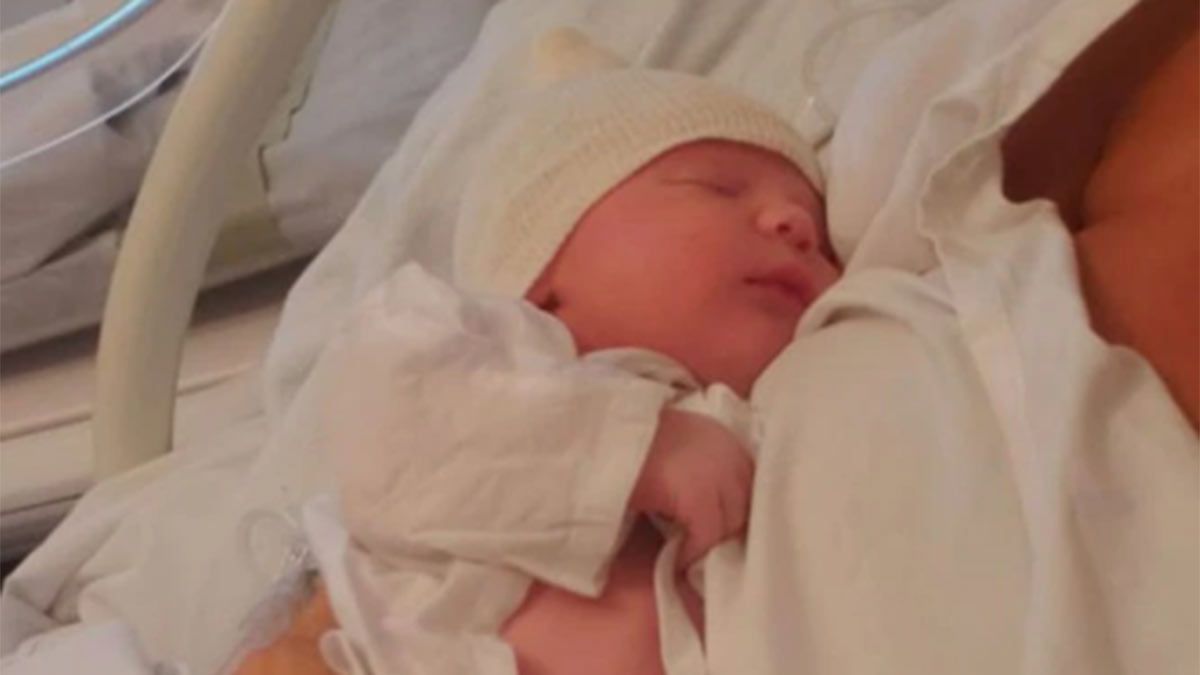 Emilio Cormillot pesó 3,5 kilos. Nació este viernes.