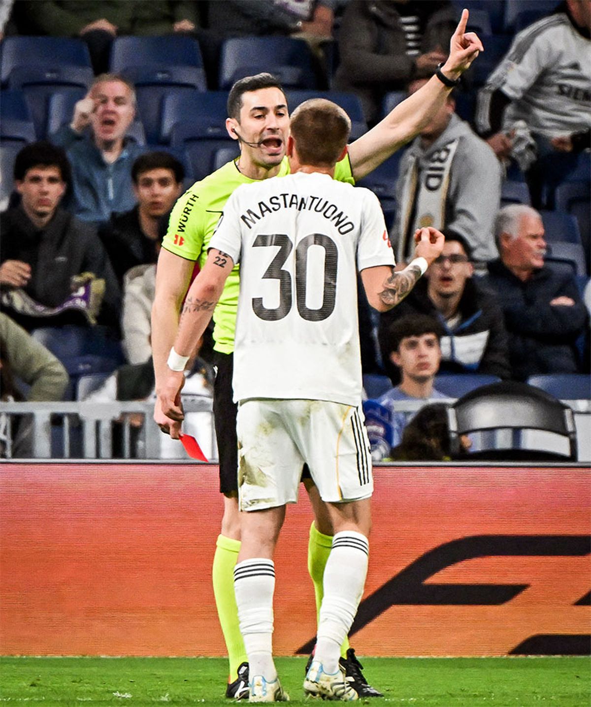 Mastantuono tuvo un mal d&iacute;a en el Real Madrid.