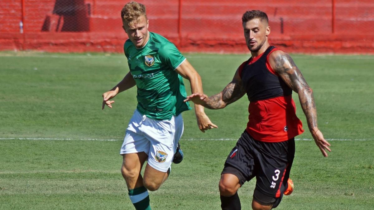 El defensor Guillermo Ferracutti, uno de los jugadores que se quedó en el Deportivo Maipú.
