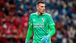 Franco Armani la pasó mal durante la explosión en el parque industrial de Ezeiza. Franco Armani la pasó mal durante la explosión en el parque industrial de Ezeiza.