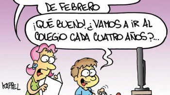 El sueño del pibe: clases cada 4 años