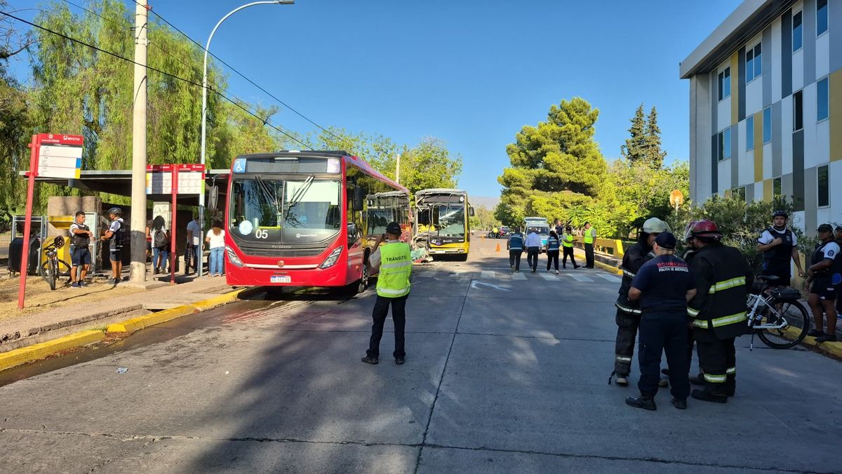 El tránsito por el predio de la UNCuyo estuvo cortado una media hora y luego se restringió a media calzada. El tránsito por el predio de la UNCuyo estuvo cortado una media hora y luego se restringió a media calzada.
