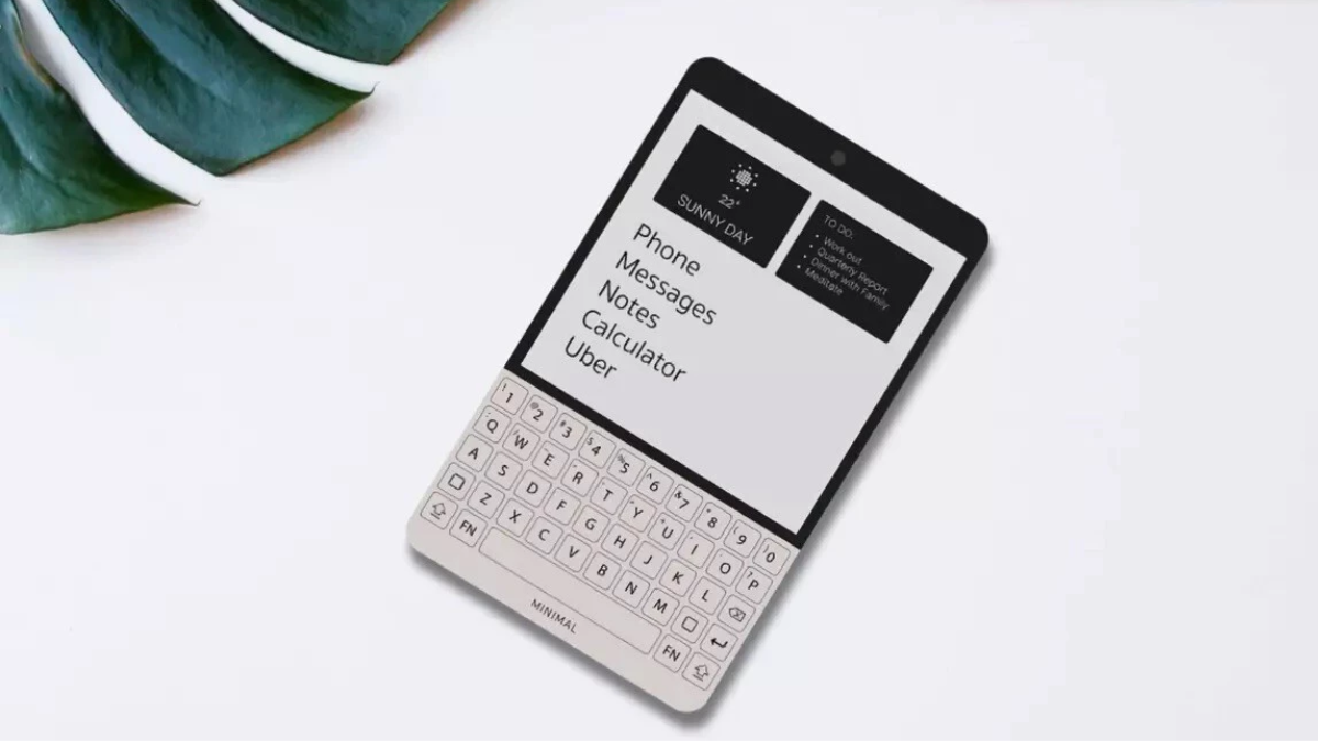 Este teléfono minimalista tiene un precio de 400 dólares.