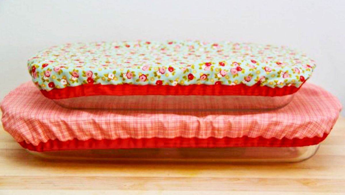 Hoy te comparto un DIY para confeccionar hermosas y sutiles tapas de tela para las fuentes y recipientes de alimentos.&nbsp;