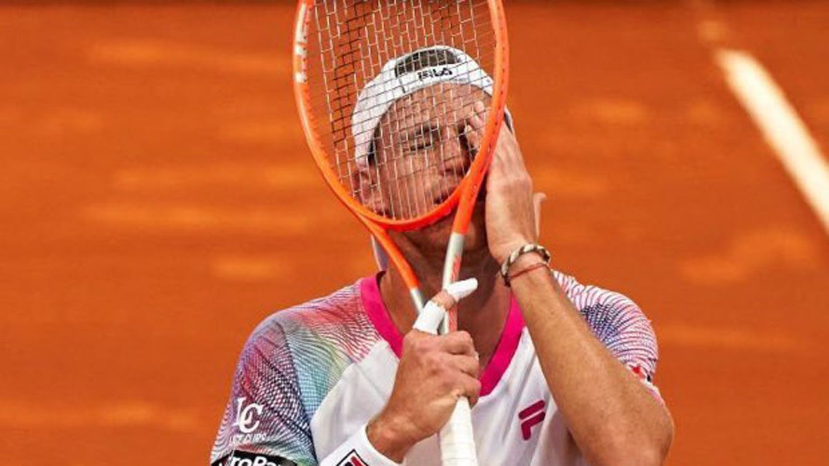 Diego Schwartzman y una dura derrota en el Masters 1000 de Madrid