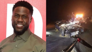 El actor Kevin Hart tuvo un accidente y está internado con graves lesiones