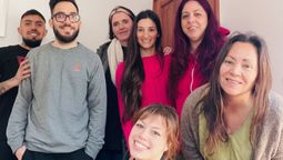 Parte de los artistas participantes en la muestra Egregor. Parte de los artistas participantes en la muestra Egregor.