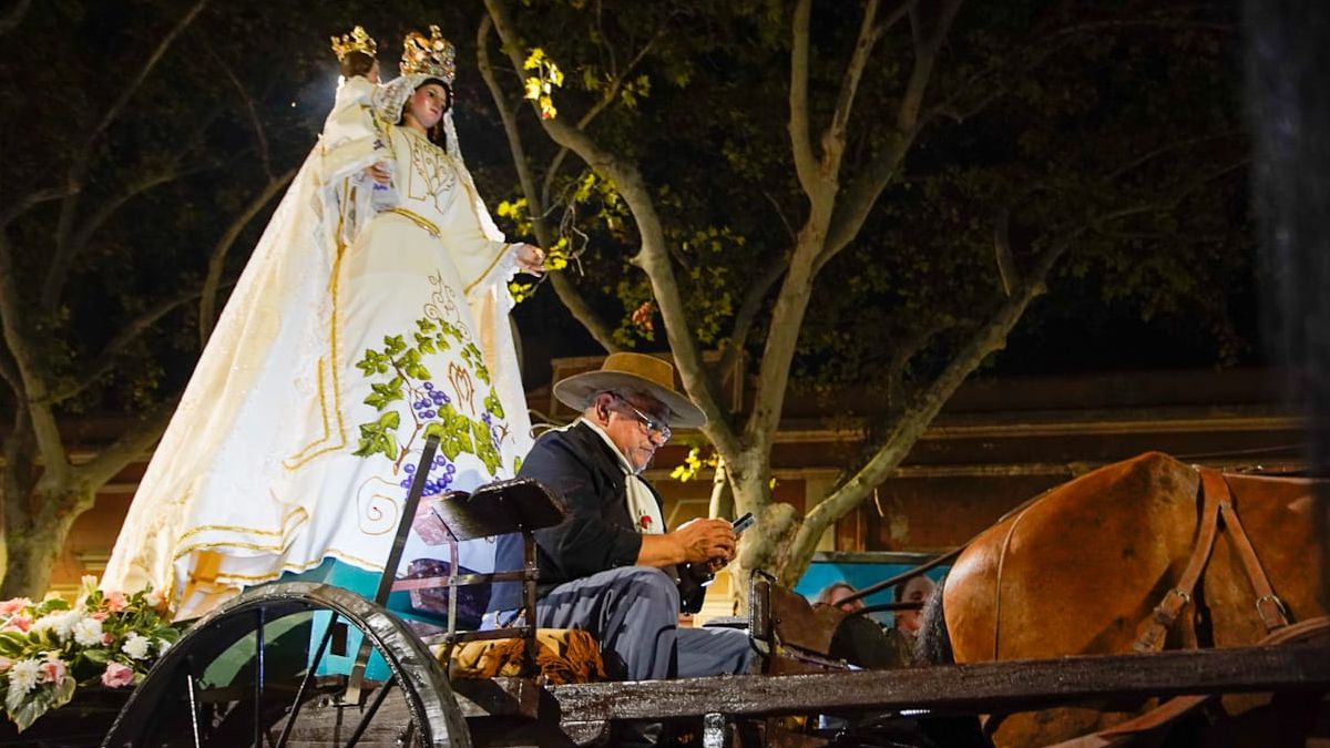 La Virgen de la Carrodila llegó a la Vía Blanca. La Virgen de la Carrodila llegó a la Vía Blanca.