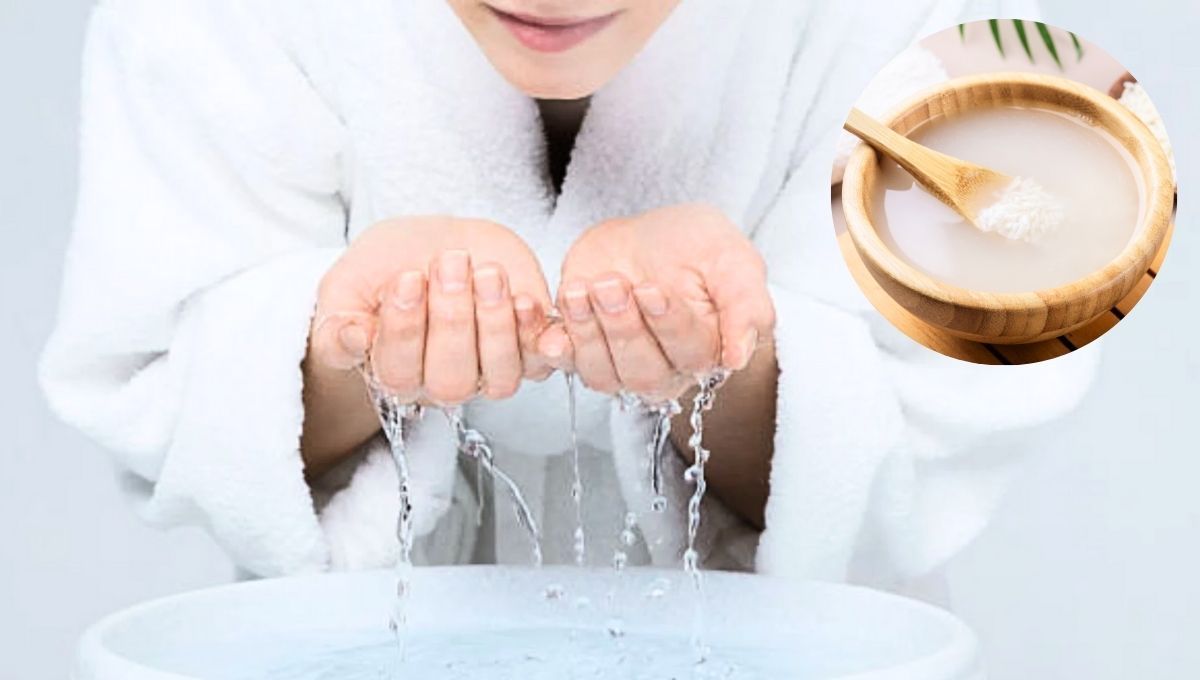 El agua de arroz es un remedio casero muy utilizado en el mundo de la estética