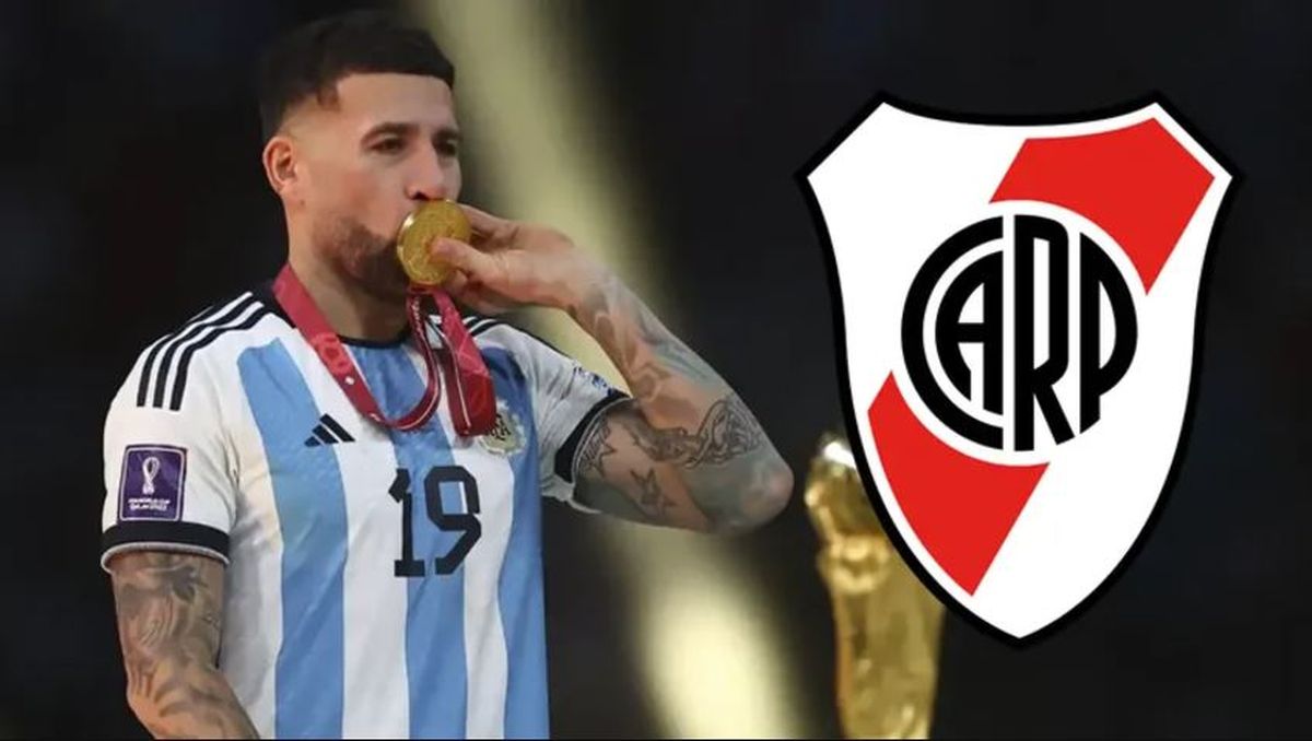 ¿Nicolás Otamendi a River? Foto: Gentileza 