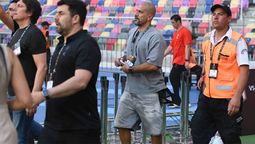 Juan Sebastián Verón explotó tras la derrota de Estudiantes ante Rosario Central.