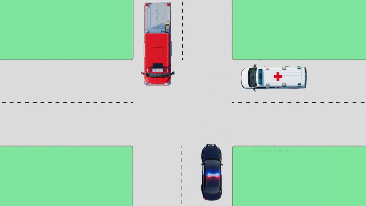 ¿Qué vehículo tiene prioridad de paso?