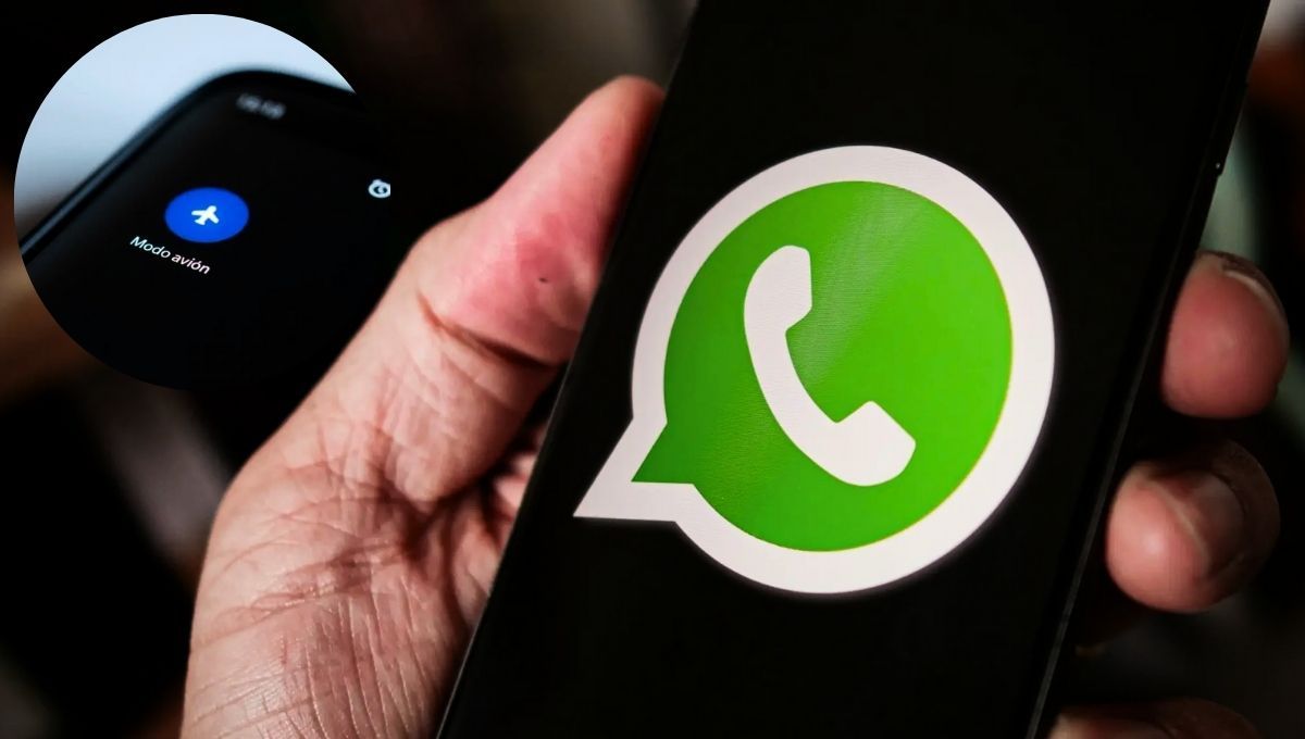 Usando el WhatsApp en modo avión puedes pasar desapercibido 
