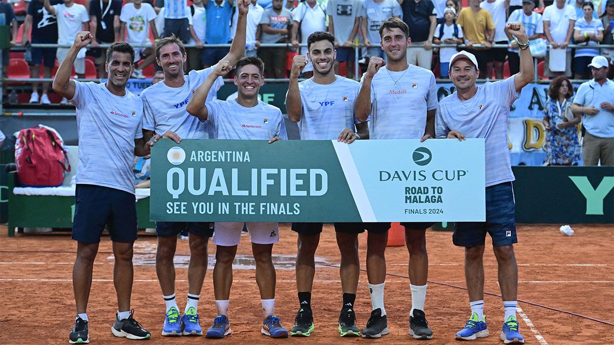 Guillermo Coria repetirá el equipo de las dos últimas series de Copa Davis.