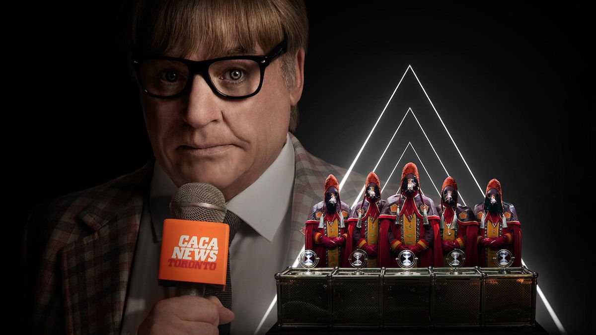 Mike Myers protagoniza la serie El Pentavirato, por Netflix.