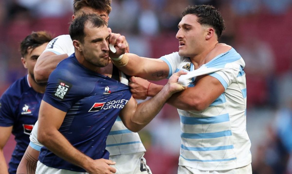 Isgró fue expulsado ante Francia en la final del Circuito Mundial.