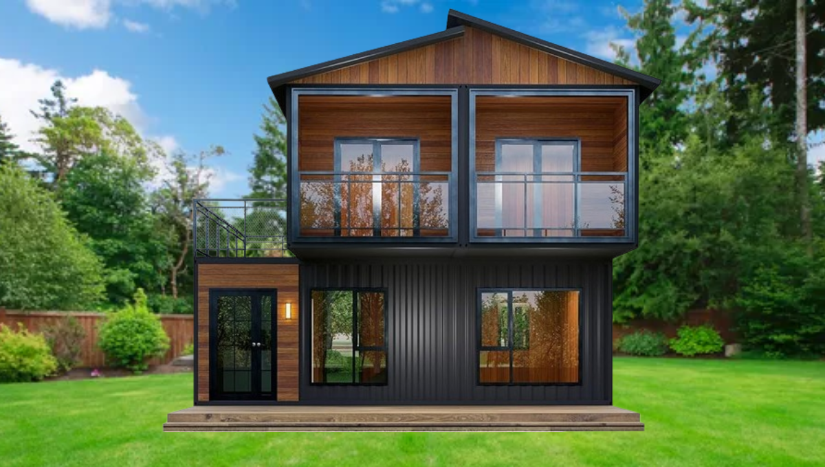 Dos pisos, cuatro habitaciones y lujo: Así es la casa prefabricada que se vende en Amazon por 24.000 dólares