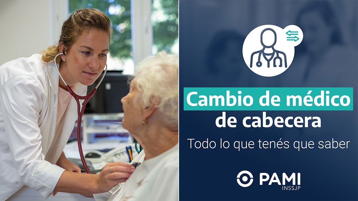 En la página del PAMI se puede seguir el paso a paso para cambiar el médico de cabecera. En la página del PAMI se puede seguir el paso a paso para cambiar el médico de cabecera.