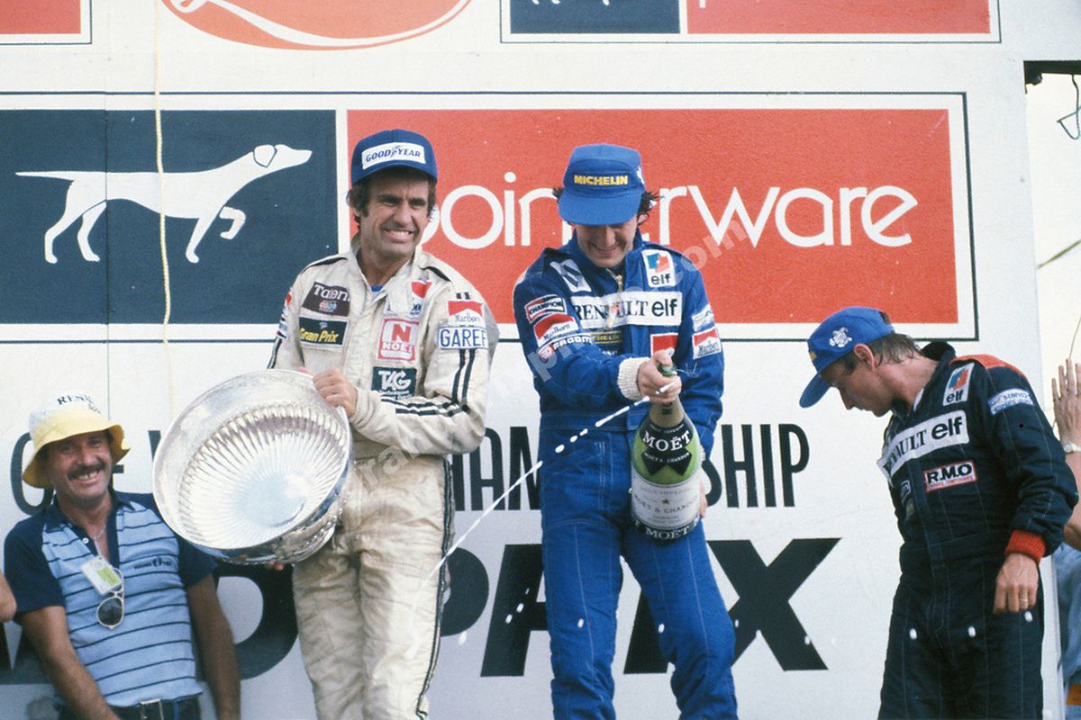 Carlos Reutemann había sido el último argentino en puntuar en la Fórmula 1. Carlos Reutemann había sido el último argentino en puntuar en la Fórmula 1.