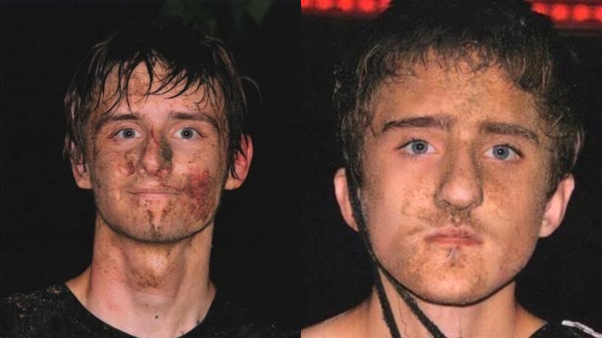 La foto que le tomaron a los hermanos tras la masacre. La foto que le tomaron a los hermanos tras la masacre.