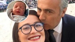 Alfredo Cornejo se mistró muy feliz en las redes por la llegada de su nieta Indiana.