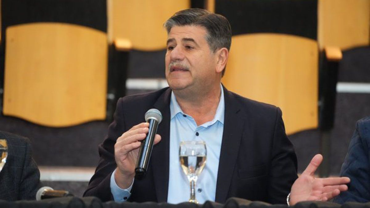 El vicegobernador Mario Abed dio la bienvenida a los empresarios brasileños.