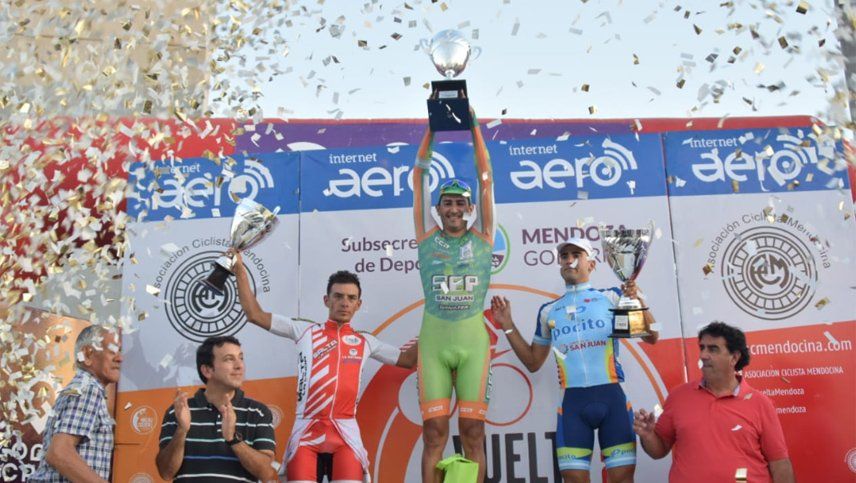 Juan Pablo Dotti ganó la crono y quiere hacer historia en la Vuelta