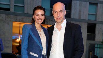 Rodríguez Larreta está separado de su esposa Bárbara Diez