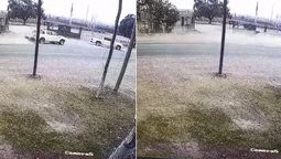 Las imágenes del accidente ocurrido en ruta 14 terminó con la vida de una mujer de 14 años.