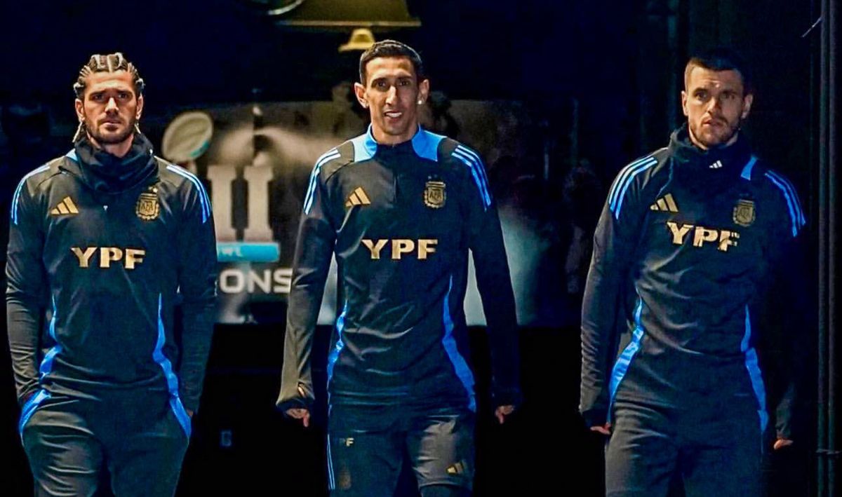 De Paul, Di Marìa y Lo Celso, en Filadelfia.