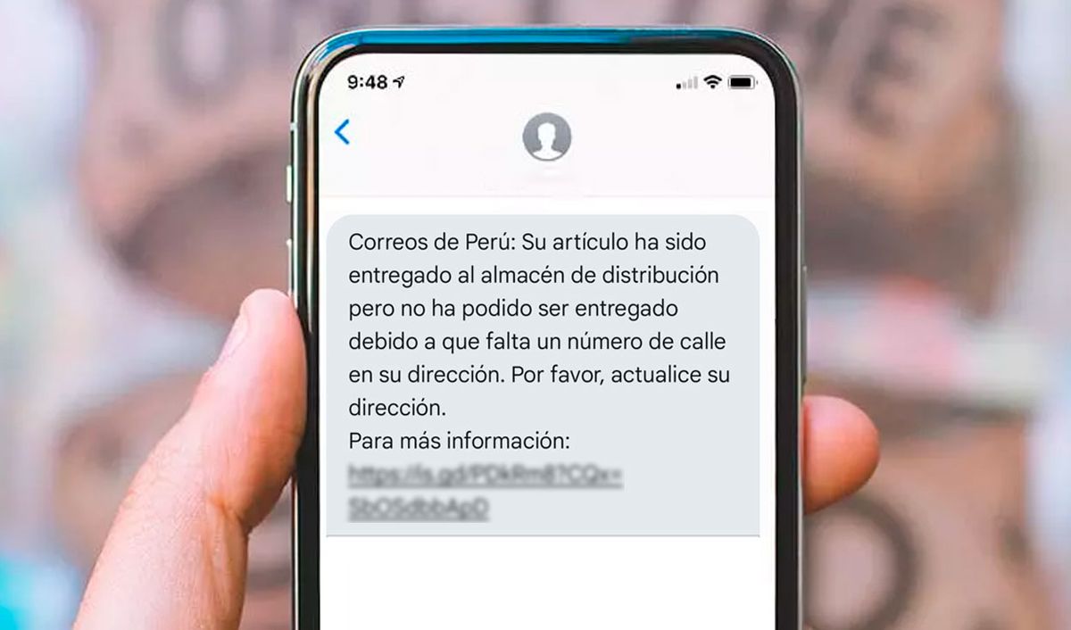 "Actualiza tu dirección": la nueva modalidad de estafa que llega por mensaje de texto "Actualiza tu dirección": la nueva modalidad de estafa que llega por mensaje de texto