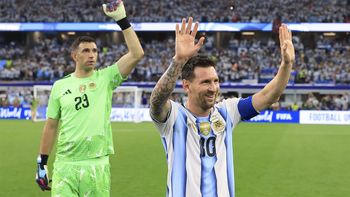 El emotivo mensaje de Messi para la gente tras el doblete que le marcó a Austria El emotivo mensaje de Messi para la gente tras el doblete que le marcó a Austria