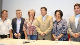 De Marchi presentó a su sobrino en Luján y a otros tres precandidatos