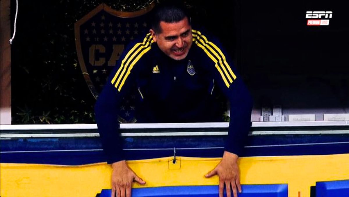 Juan Román Riquelme se mostró feliz por el empate de Boca ante Racing