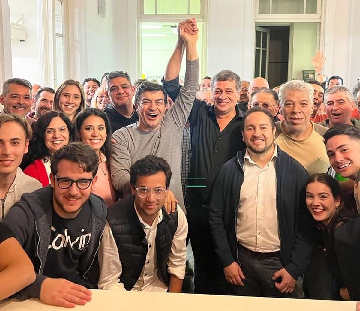 La flamante Unión Mendocina, encabezada por Omar De Marchi y Daniel Orozco se mostró exultante sobre el cierre de listas el sábado por la noche.