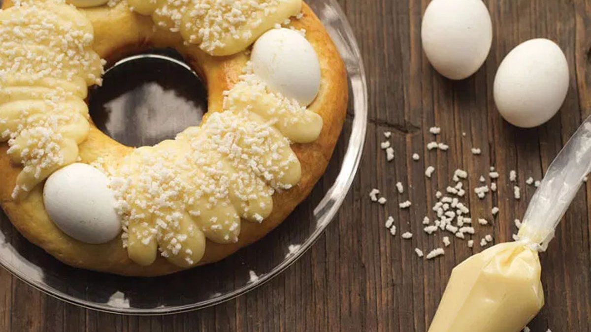 Receta de Doña Petrona cómo hacer una rosca de Pascua